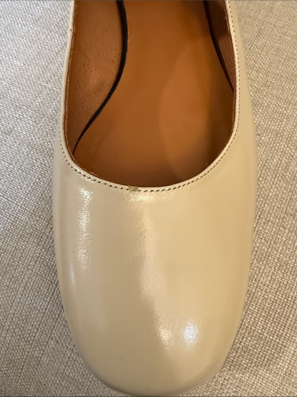 Maeve Anthropologie Classic Cream Mary Jane Double Strap Pumps - Picture 2 of 4